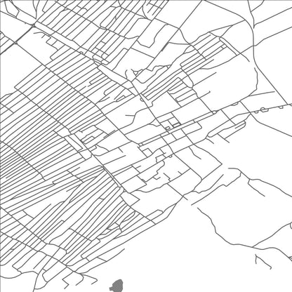 ROAD MAP OF DALANDZADGAD, MANGOLIA BY MAPBAKES