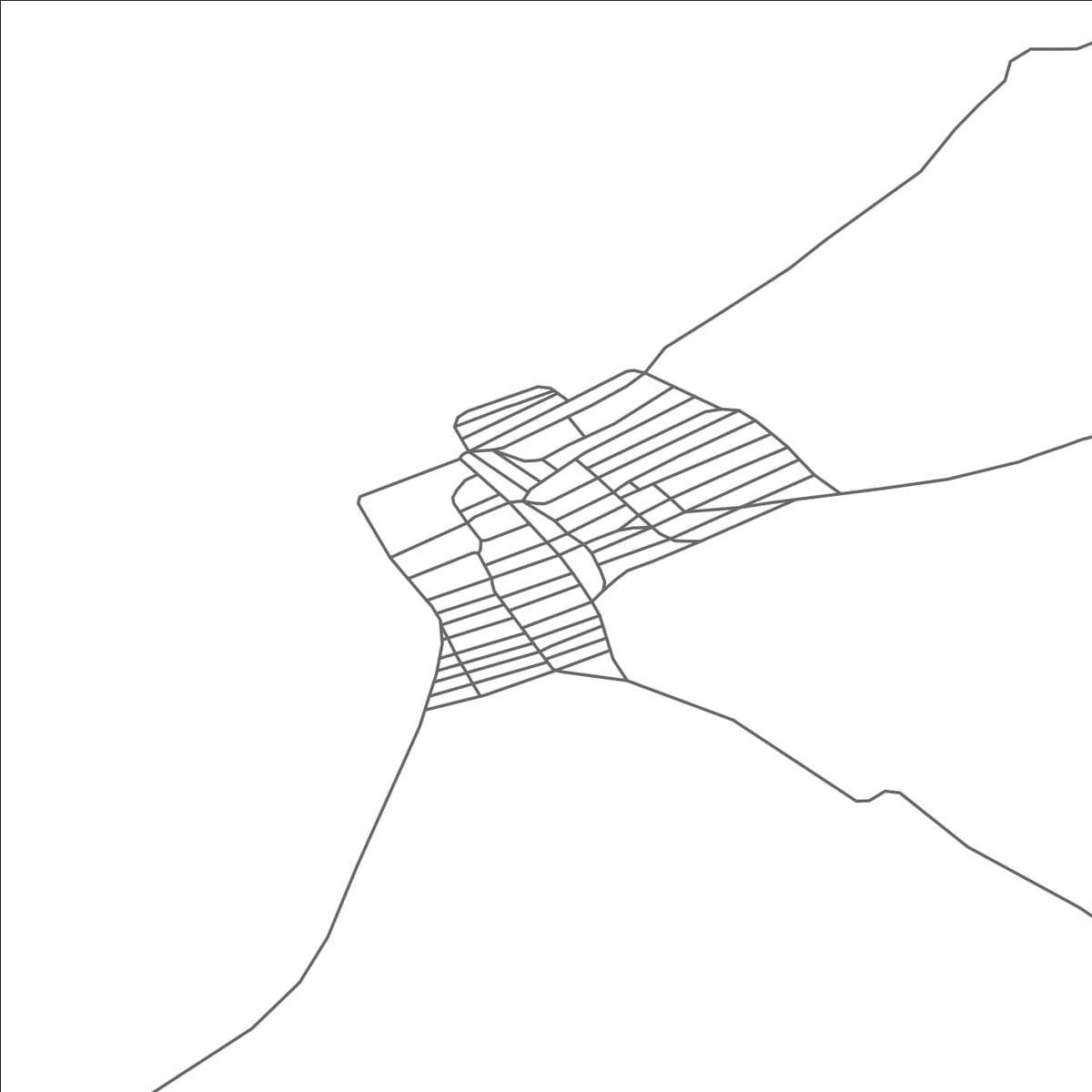 ROAD MAP OF HAYLAASTAY, MANGOLIA BY MAPBAKES