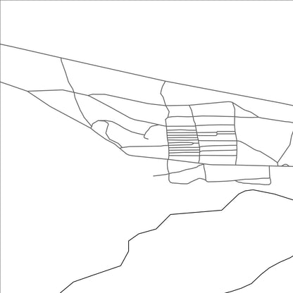 ROAD MAP OF HUTAG, MANGOLIA BY MAPBAKES