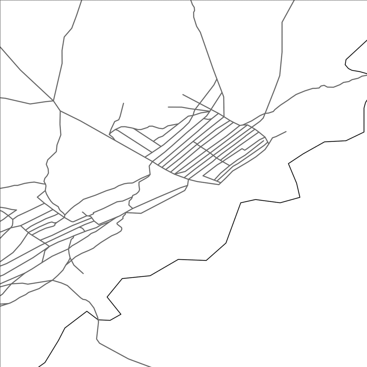 ROAD MAP OF OLDZIYT, MANGOLIA BY MAPBAKES