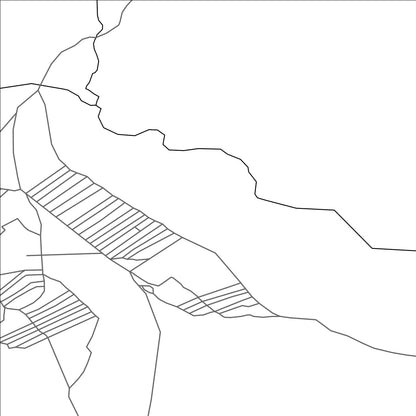 ROAD MAP OF ONGI, MANGOLIA BY MAPBAKES