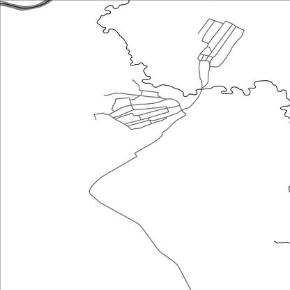 ROAD MAP OF ORHON, MANGOLIA BY MAPBAKES