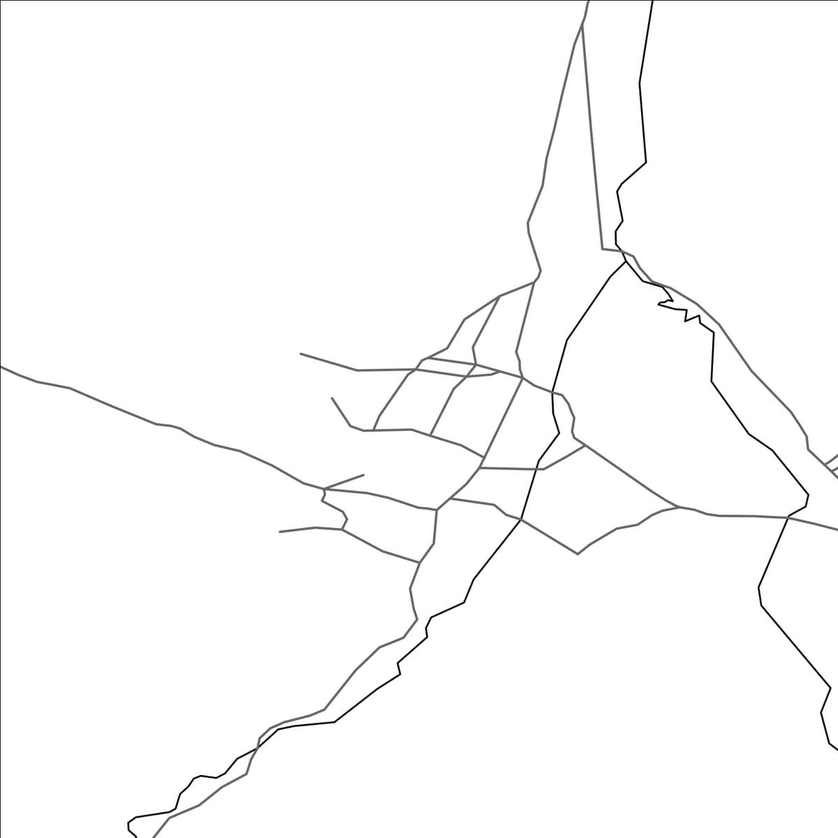 ROAD MAP OF RASHAANT, MANGOLIA BY MAPBAKES