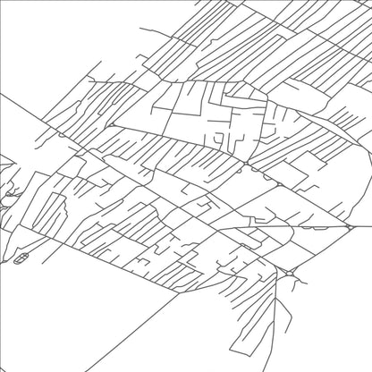 ROAD MAP OF ULAANGOM, MANGOLIA BY MAPBAKES