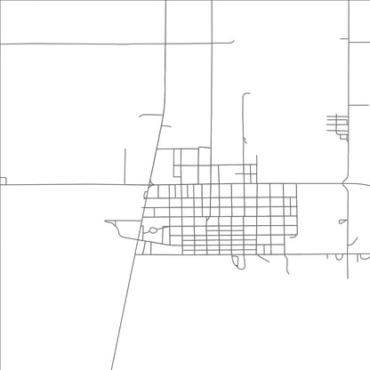 ROAD MAP OF ALMA, NEBRASKA BY MAPBAKES