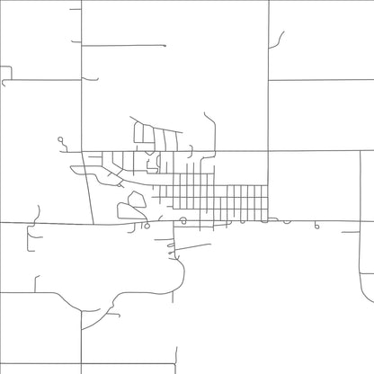 ROAD MAP OF ARLINGTON, NEBRASKA BY MAPBAKES