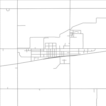 ROAD MAP OF AXTELL, NEBRASKA BY MAPBAKES