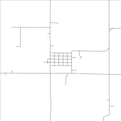 ROAD MAP OF BARNESTON, NEBRASKA BY MAPBAKES