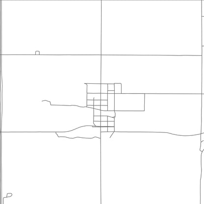 ROAD MAP OF BELVIDERE, NEBRASKA BY MAPBAKES