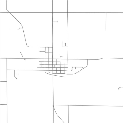 ROAD MAP OF BENNET, NEBRASKA BY MAPBAKES