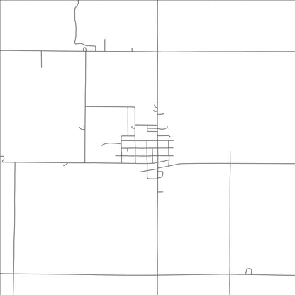 ROAD MAP OF BLADEN, NEBRASKA BY MAPBAKES