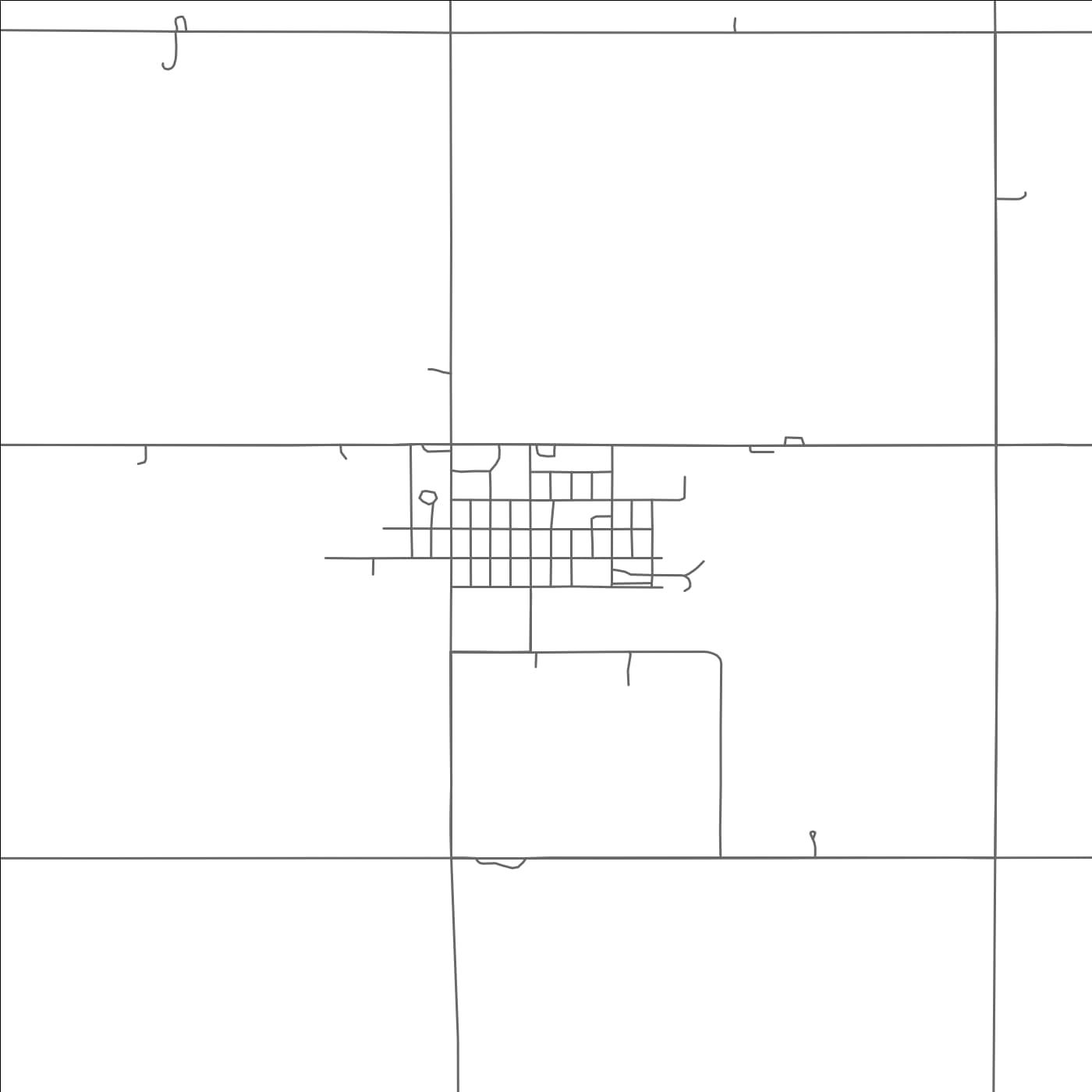 ROAD MAP OF BRADSHAW, NEBRASKA BY MAPBAKES