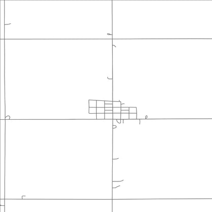 ROAD MAP OF BRUNSWICK, NEBRASKA BY MAPBAKES