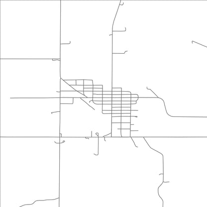 ROAD MAP OF CEDAR RAPIDS, NEBRASKA BY MAPBAKES