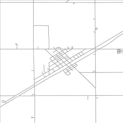 ROAD MAP OF CLARKS, NEBRASKA BY MAPBAKES