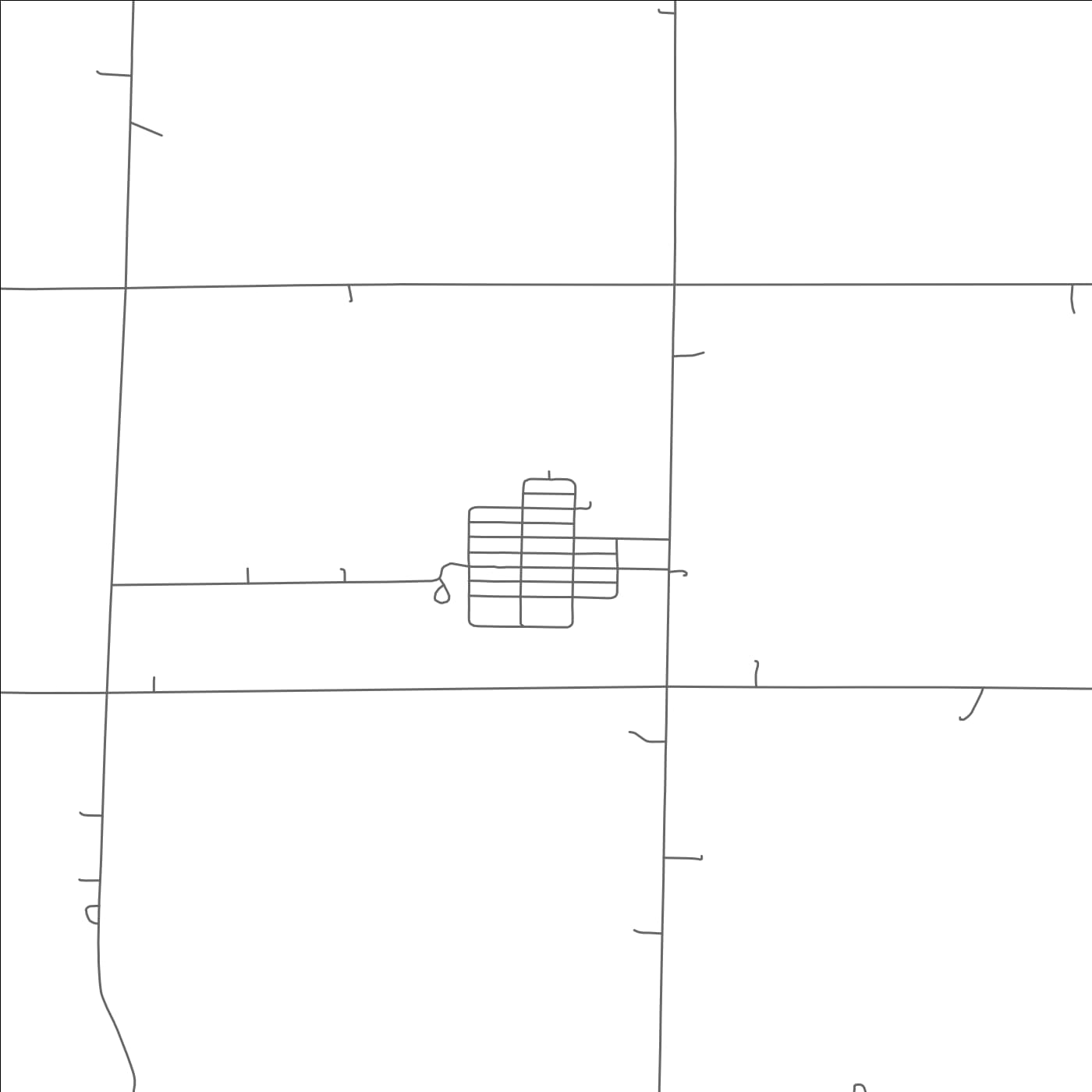 ROAD MAP OF COLON, NEBRASKA BY MAPBAKES