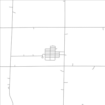 ROAD MAP OF COLON, NEBRASKA BY MAPBAKES