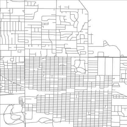 ROAD MAP OF COLUMBUS, NEBRASKA BY MAPBAKES