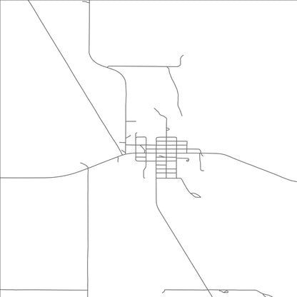 ROAD MAP OF COMSTOCK, NEBRASKA BY MAPBAKES