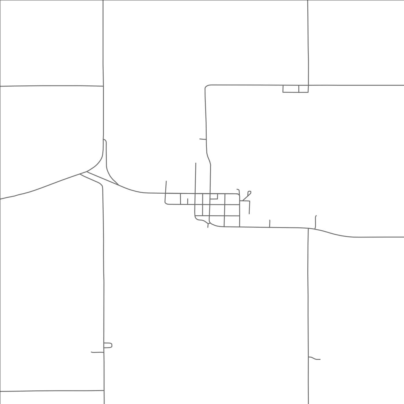 ROAD MAP OF CONCORD, NEBRASKA BY MAPBAKES