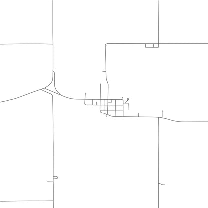 ROAD MAP OF CONCORD, NEBRASKA BY MAPBAKES