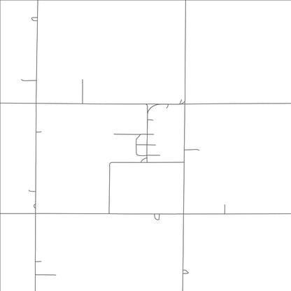 ROAD MAP OF CORNLEA, NEBRASKA BY MAPBAKES