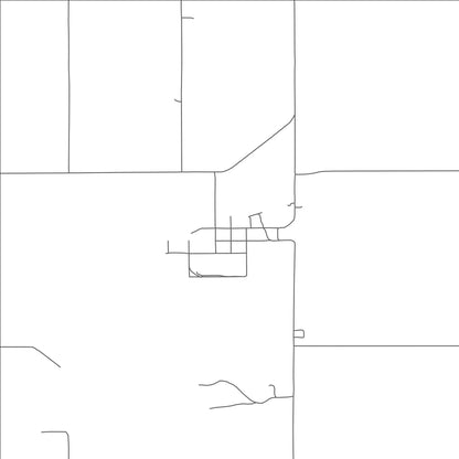 ROAD MAP OF COWLES, NEBRASKA BY MAPBAKES