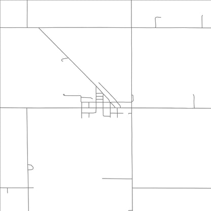 ROAD MAP OF DAYKIN, NEBRASKA BY MAPBAKES