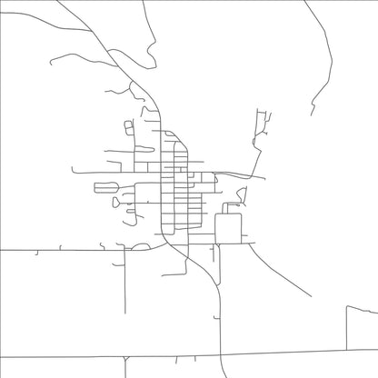 ROAD MAP OF DECATUR, NEBRASKA BY MAPBAKES