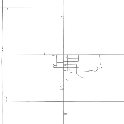 ROAD MAP OF DOUGLAS, NEBRASKA BY MAPBAKES