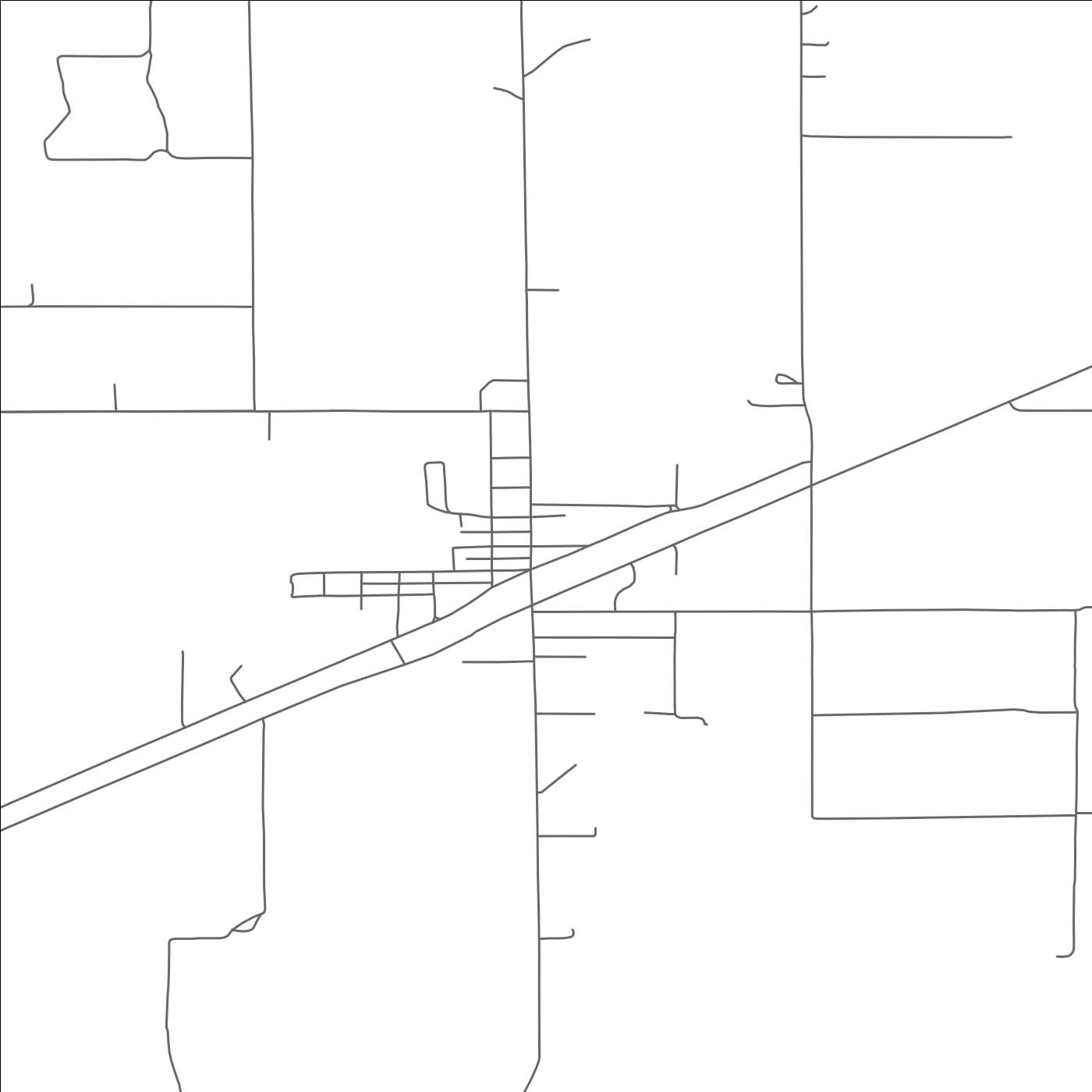 ROAD MAP OF DUNCAN, NEBRASKA BY MAPBAKES