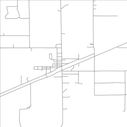 ROAD MAP OF DUNCAN, NEBRASKA BY MAPBAKES