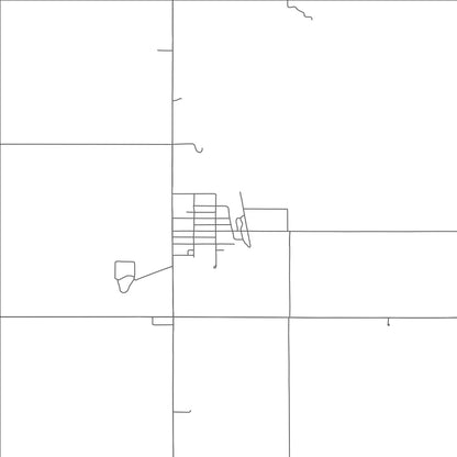 ROAD MAP OF DWIGHT, NEBRASKA BY MAPBAKES