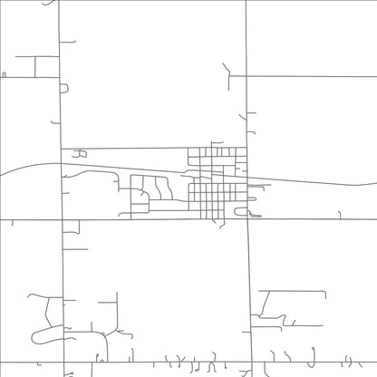 ROAD MAP OF EAGLE, NEBRASKA BY MAPBAKES