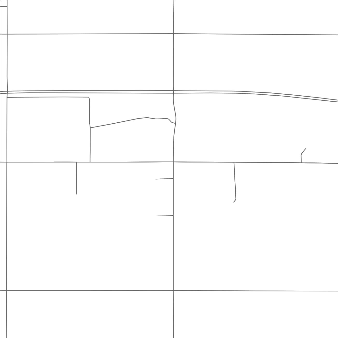 ROAD MAP OF EMERALD, NEBRASKA BY MAPBAKES