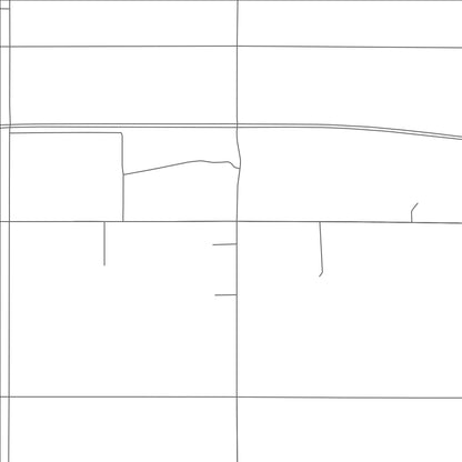 ROAD MAP OF EMERALD, NEBRASKA BY MAPBAKES