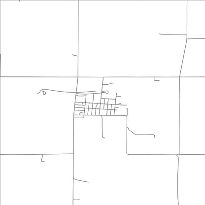 ROAD MAP OF FARWELL, NEBRASKA BY MAPBAKES