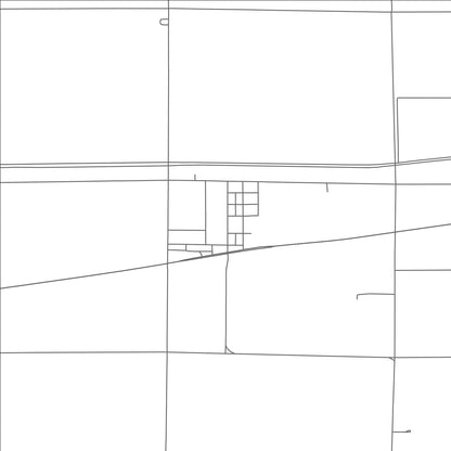 ROAD MAP OF FUNK, NEBRASKA BY MAPBAKES