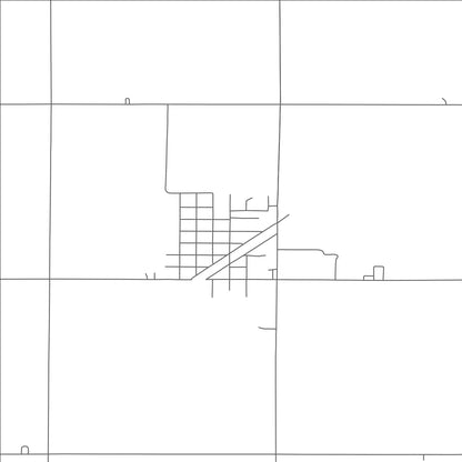 ROAD MAP OF GILTNER, NEBRASKA BY MAPBAKES