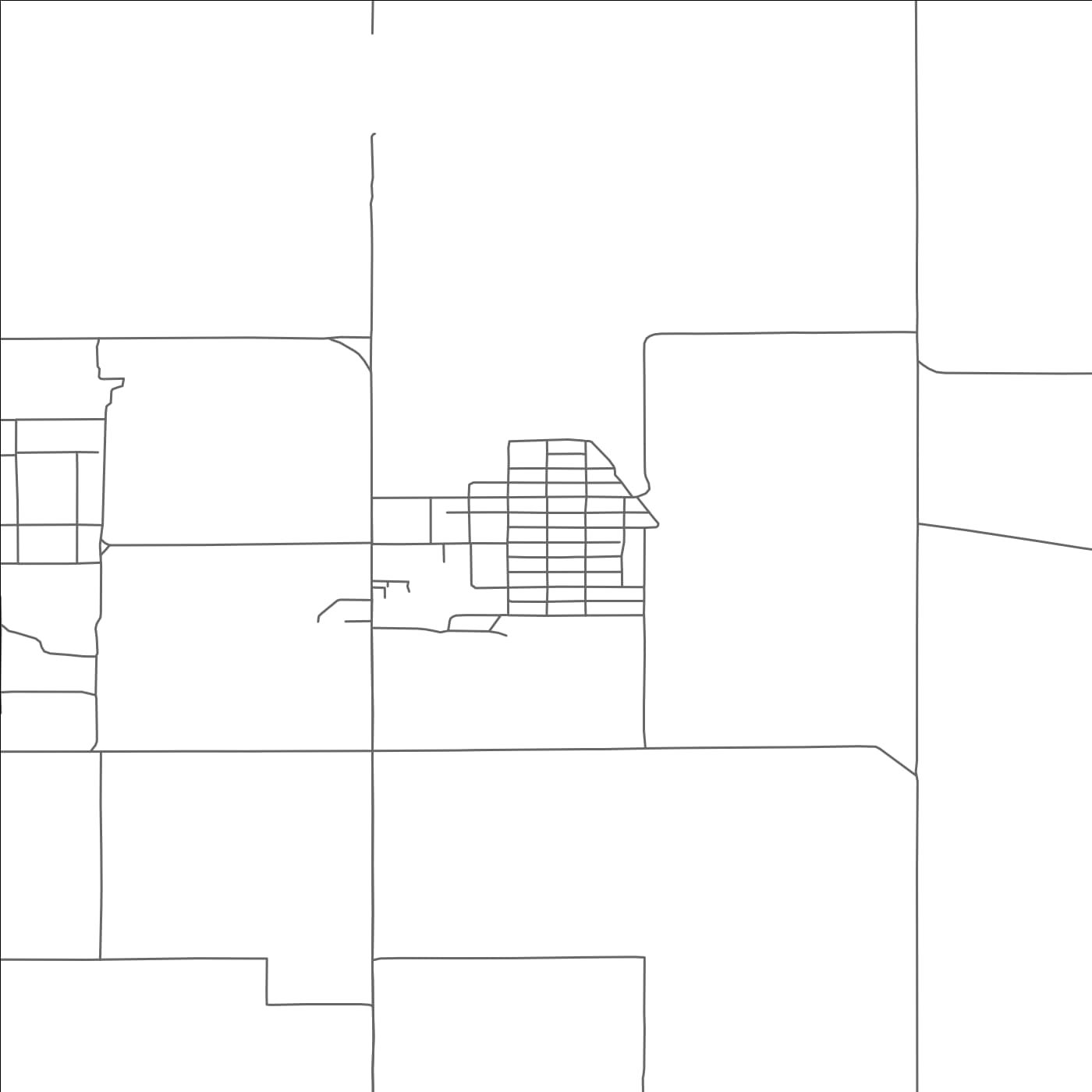 ROAD MAP OF GLENVIL, NEBRASKA BY MAPBAKES