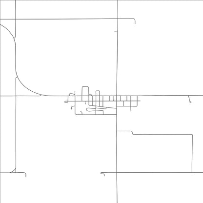 ROAD MAP OF HOLSTEIN, NEBRASKA BY MAPBAKES