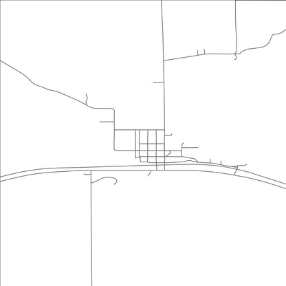 ROAD MAP OF KILGORE, NEBRASKA BY MAPBAKES