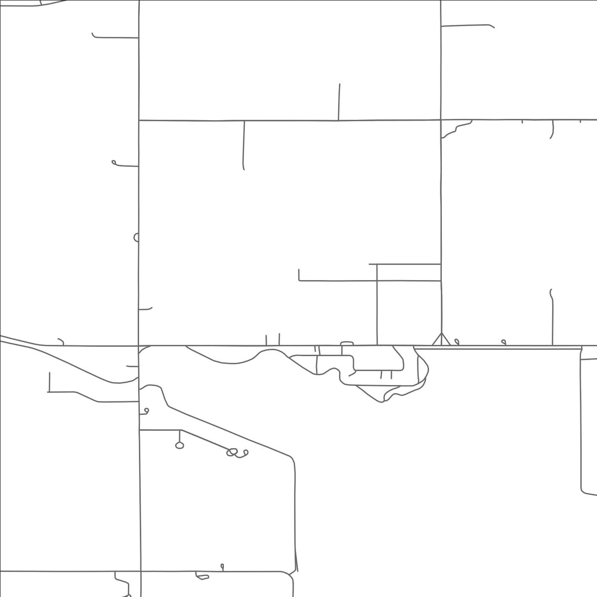 ROAD MAP OF LAKEVIEW, NEBRASKA BY MAPBAKES