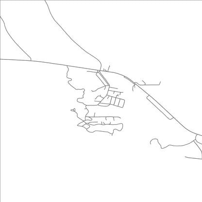 ROAD MAP OF LEMOYNE, NEBRASKA BY MAPBAKES