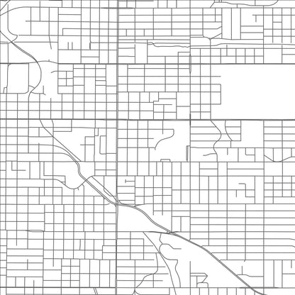 ROAD MAP OF LINCOLN, NEBRASKA BY MAPBAKES