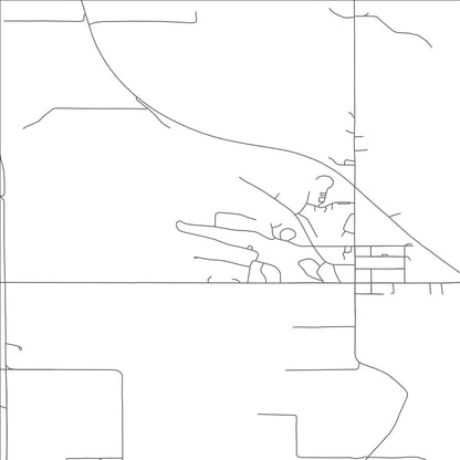 ROAD MAP OF MACY, NEBRASKA BY MAPBAKES