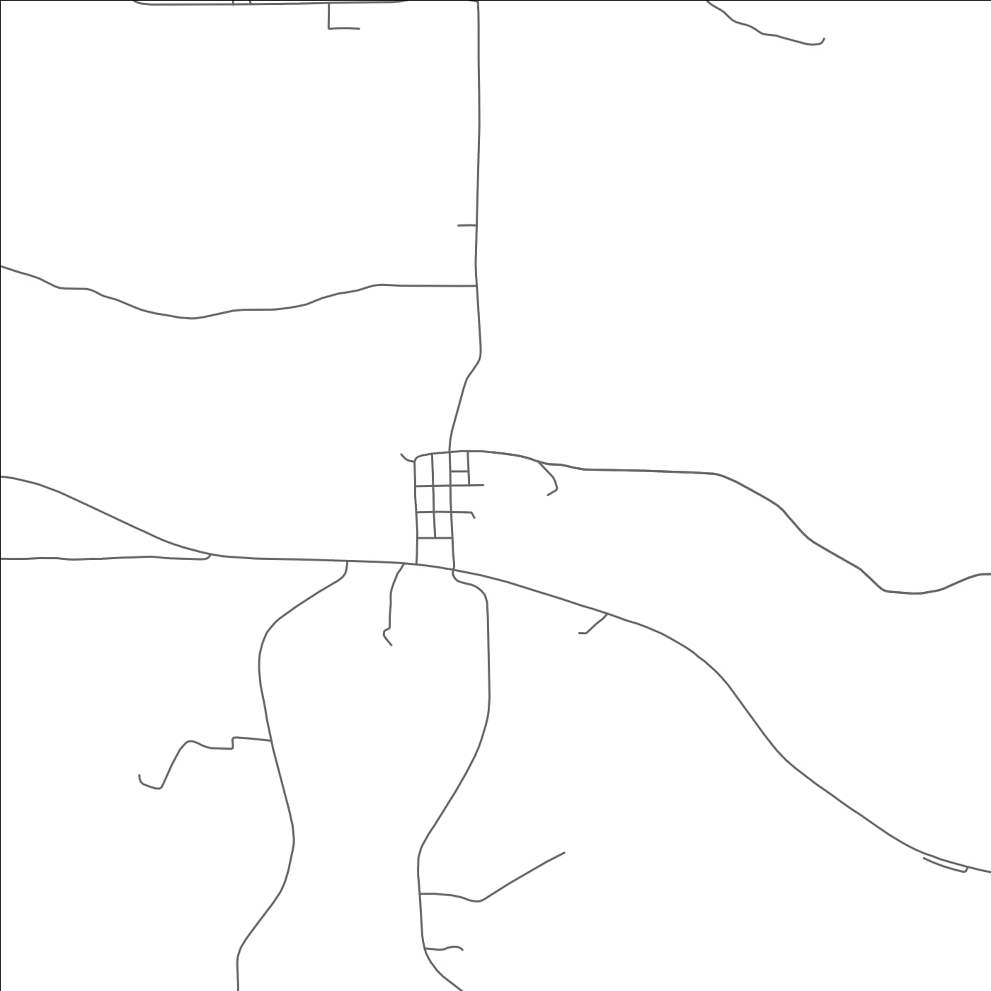 ROAD MAP OF MASKELL, NEBRASKA BY MAPBAKES