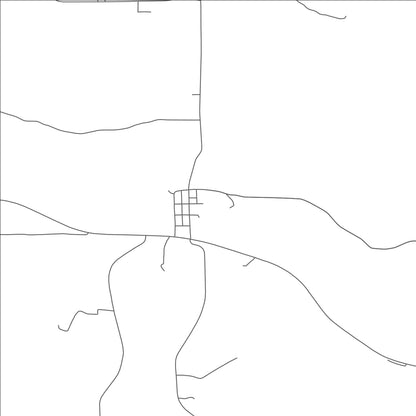 ROAD MAP OF MASKELL, NEBRASKA BY MAPBAKES