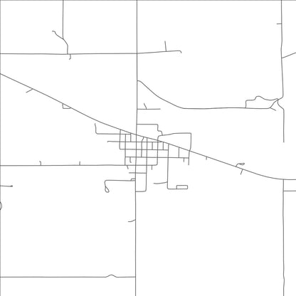 ROAD MAP OF MASON CITY, NEBRASKA BY MAPBAKES