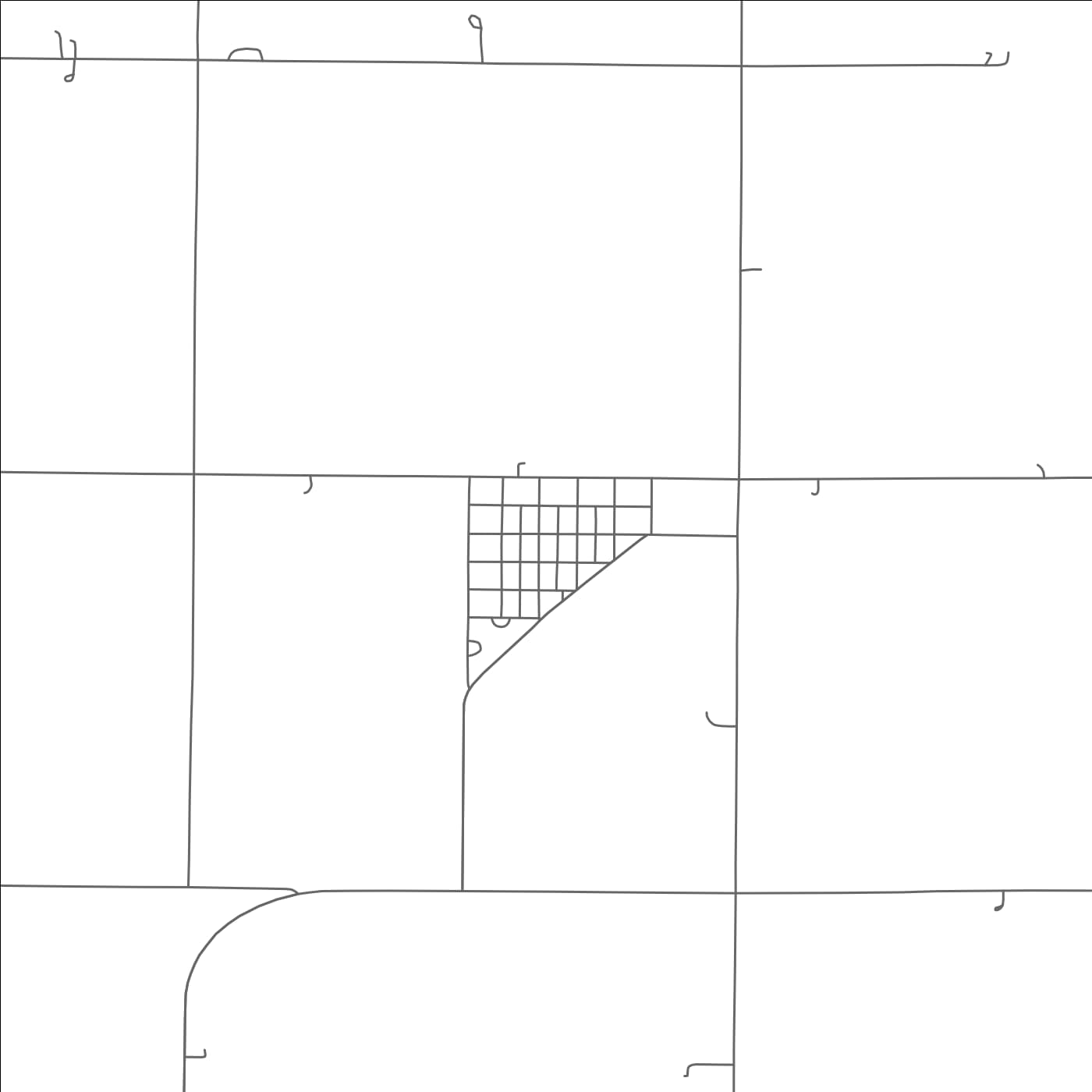 ROAD MAP OF MURDOCK, NEBRASKA BY MAPBAKES